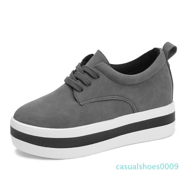 2020 spring women flats female leather suede platform sneakers shoes women lace up casual flat creepers moccasins shoes c09, Black
2020 spring women flats female leather suede platform sneakers shoes women lace up casual flat creepers moccasins shoes c09, Black