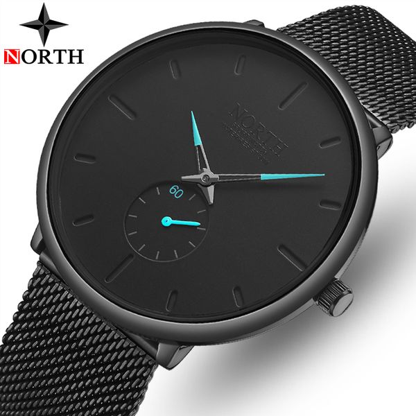 north mens watches fashion watch men stainless steel 30m waterproof sport quartz watches man relogio masculino, Slivery;brown
north mens watches fashion watch men stainless steel 30m waterproof sport quartz watches man relogio masculino, Slivery;brown