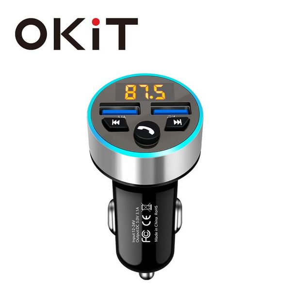 okit fm-передатчик автомобиля bluetooth стерео 5,0 авторадио беспроводной громкой связи mp3-плеер 3.1a dual usb быстрое зарядное устройство
okit fm-передатчик автомобиля bluetooth стерео 5,0 авторадио беспроводной громкой связи mp3-плеер 3.1a dual usb быстрое зарядное устройство