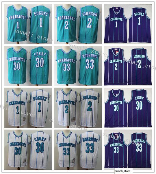 sewed men muggsy bogues 1 jersey larry johnson 2 grandma-ma dell curry 30 alonzo mourning 33 basketball jersey, Black;red
sewed men muggsy bogues 1 jersey larry johnson 2 grandma-ma dell curry 30 alonzo mourning 33 basketball jersey, Black;red