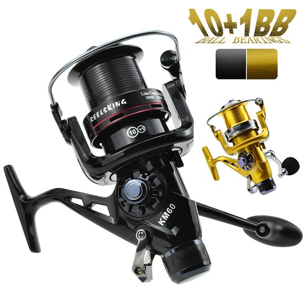 spinning reel 10+1bb casting salt/freshwater fishing reel feeder carp reels 10kg/22lbs drag fishing tackle carretilha de pesca
spinning reel 10+1bb casting salt/freshwater fishing reel feeder carp reels 10kg/22lbs drag fishing tackle carretilha de pesca