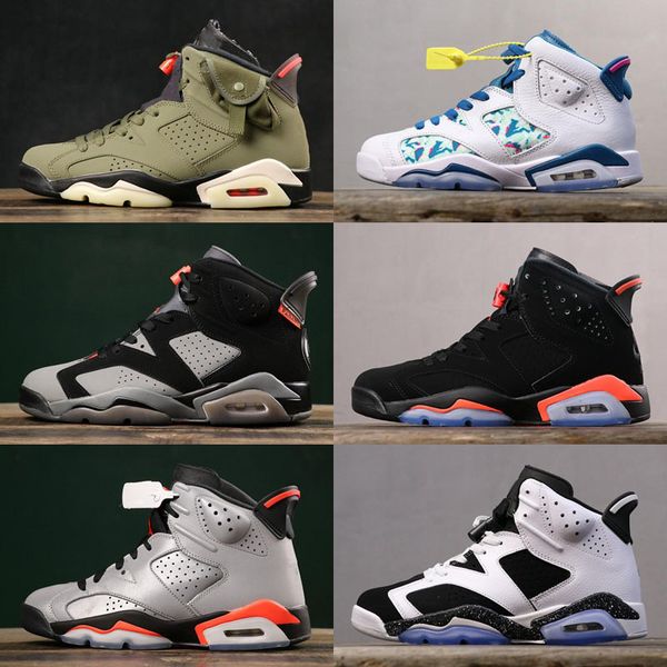 2020 new arrived travis scotts 6 og cactus jack glow in dark 3m reflective army green men retro basketball shoes 6s sports sneakers, Black
2020 new arrived travis scotts 6 og cactus jack glow in dark 3m reflective army green men retro basketball shoes 6s sports sneakers, Black
