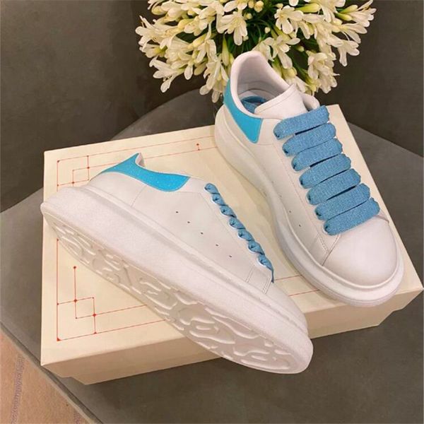 autumn new fluorescent blue tail lace-up white shoes female heightened thick bottom leather street casual shoes, Black
autumn new fluorescent blue tail lace-up white shoes female heightened thick bottom leather street casual shoes, Black