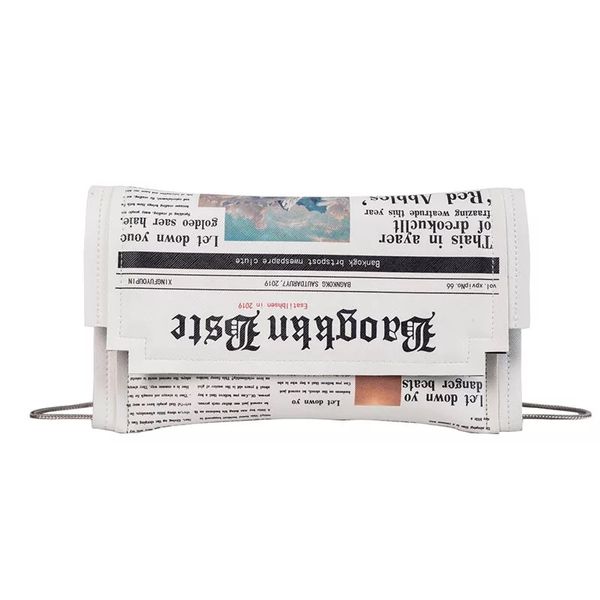 abera fashion newspaper print design women casual envelope bag day clutches chain purse crossbody messenger bag shoulder bag handbag
abera fashion newspaper print design women casual envelope bag day clutches chain purse crossbody messenger bag shoulder bag handbag