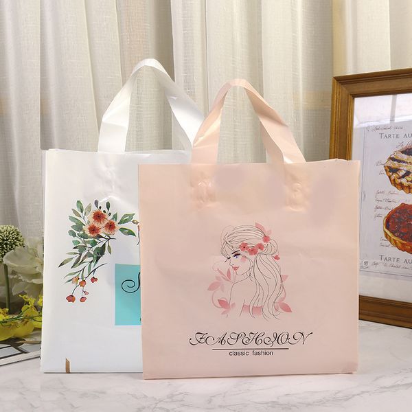50pcs/pack thicken plastic bag with handle fashion boutique gift clothing packaging bag large shopping pouches multiple patterns
50pcs/pack thicken plastic bag with handle fashion boutique gift clothing packaging bag large shopping pouches multiple patterns