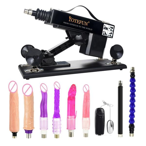 yotefun upgrade version strong automatic pumping machine gun with attachments thrusting tool for women and man black cx200720
yotefun upgrade version strong automatic pumping machine gun with attachments thrusting tool for women and man black cx200720