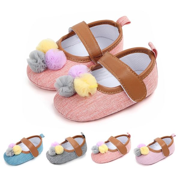 4 colors baby girls anti-slip soft sole princess shoes with balls design first walkers prewalkers shoes
4 colors baby girls anti-slip soft sole princess shoes with balls design first walkers prewalkers shoes