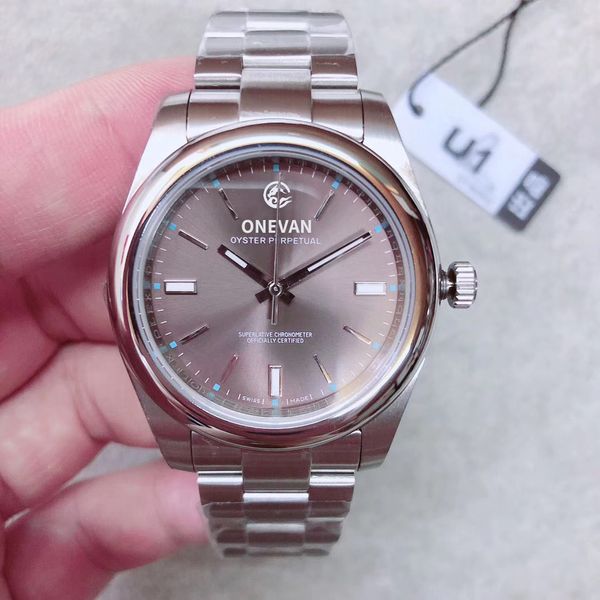 u1 facotry automatic men's excellent color 4 2813 wristwatches drso dark rhodium dial 39mm watch mint fashion 114300 movement condition, Slivery;brown
u1 facotry automatic men's excellent color 4 2813 wristwatches drso dark rhodium dial 39mm watch mint fashion 114300 movement condition, Slivery;brown