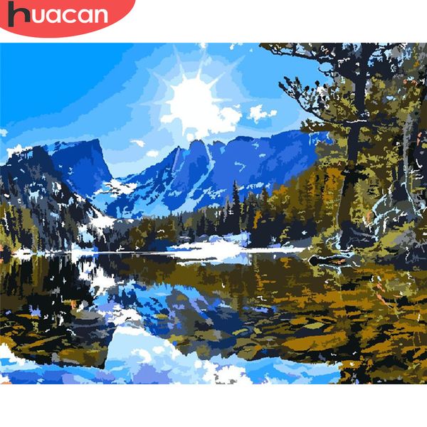 huacan paint by number lake scenery drawing on canvas pictures by number kits home decor handpainted painting art diy gift
huacan paint by number lake scenery drawing on canvas pictures by number kits home decor handpainted painting art diy gift