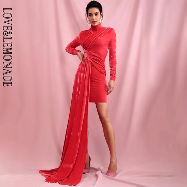 love&lemonade high collar cross folds elastic velvet ribbons bodycon party mini dresses lm82285, Black;gray
love&lemonade high collar cross folds elastic velvet ribbons bodycon party mini dresses lm82285, Black;gray