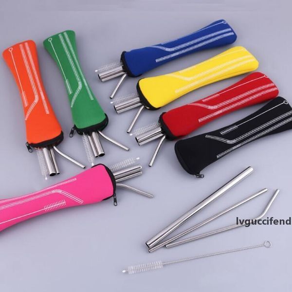 portable metal straws set silicone tip cover stainless steel straws straight bent drinking 20oz straws travel neoprene storage bag
portable metal straws set silicone tip cover stainless steel straws straight bent drinking 20oz straws travel neoprene storage bag