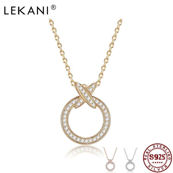lekani 925 sterling silver necklace for women cross 5a cubic zirconia energy circle pendant lucky chains necklaces fine jewelry
lekani 925 sterling silver necklace for women cross 5a cubic zirconia energy circle pendant lucky chains necklaces fine jewelry