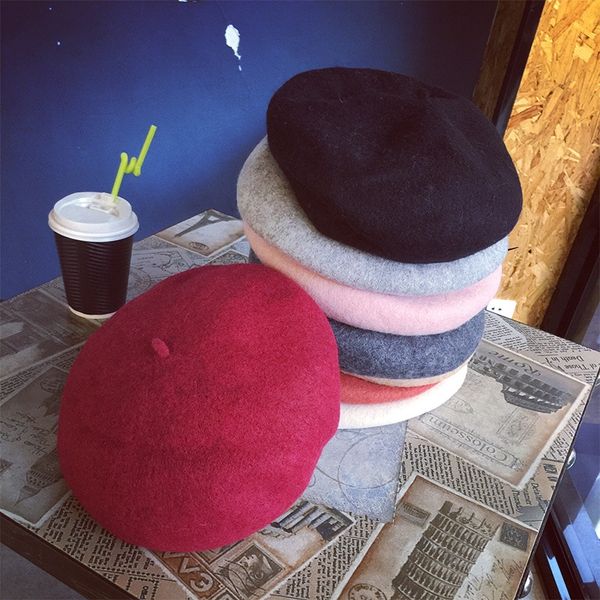 korean painter's style all-match wool beret ladies woolen casual painter hat simple beret hat tide, Blue;gray
korean painter's style all-match wool beret ladies woolen casual painter hat simple beret hat tide, Blue;gray