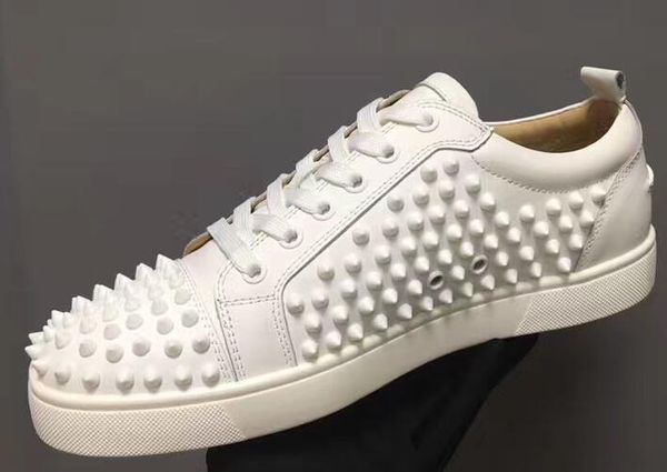 2019 fashion with box designer sneakers leather shoes red bottom for men and women leather sneakers party designer shoes 36-46, Black
2019 fashion with box designer sneakers leather shoes red bottom for men and women leather sneakers party designer shoes 36-46, Black