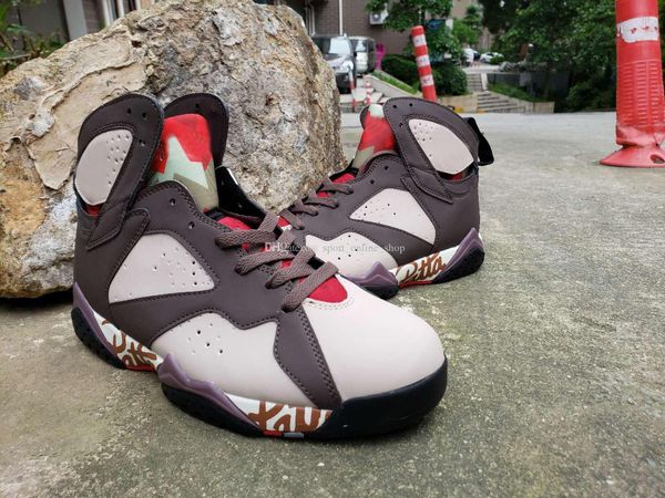 2019 patta x 7 og sp mens basketball shoes tough red-velvet brown crimson at3375-200 shimmer 7s sports sneakers with box, White;red
2019 patta x 7 og sp mens basketball shoes tough red-velvet brown crimson at3375-200 shimmer 7s sports sneakers with box, White;red