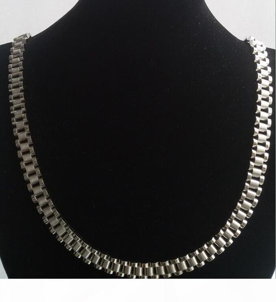 new super noble fashion men's 316l stainless steel silver white band link necklace, Golden;silver
new super noble fashion men's 316l stainless steel silver white band link necklace, Golden;silver