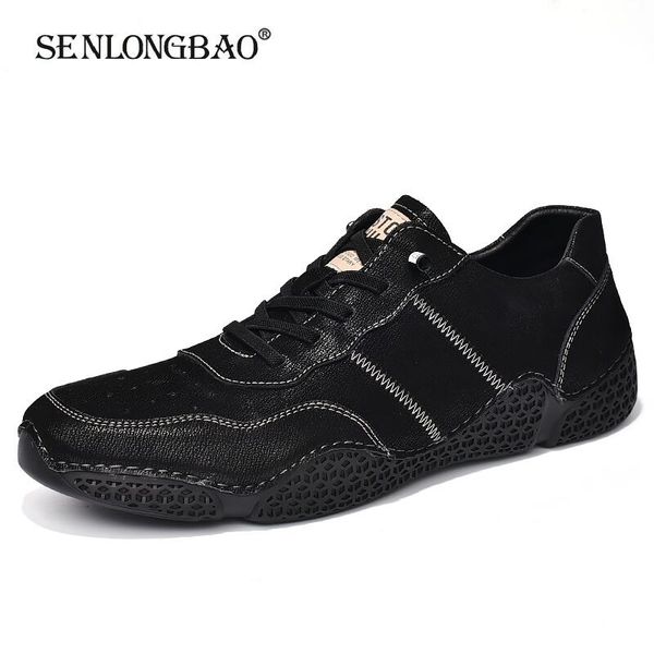 brand men's casual shoes leather men's shoes soft comfortable loafers outdoor driving zapatos de hombre, Black
brand men's casual shoes leather men's shoes soft comfortable loafers outdoor driving zapatos de hombre, Black