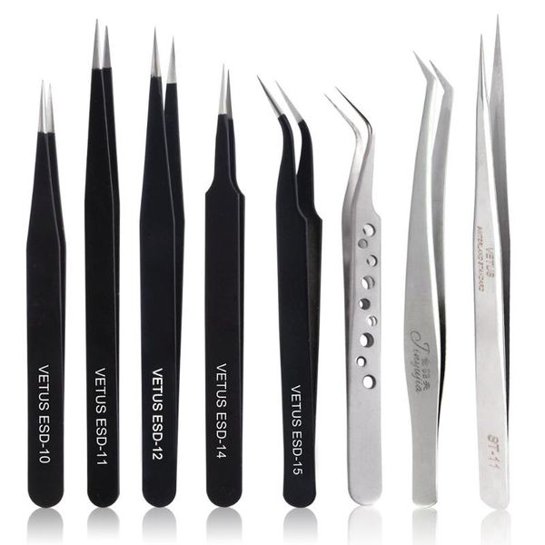 non-magnetic vetus eyelash tweezer stainless steel eyelash extension tweezers individual eyelashes volume lashes makeup tools
non-magnetic vetus eyelash tweezer stainless steel eyelash extension tweezers individual eyelashes volume lashes makeup tools