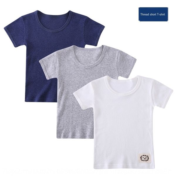 boy girl's thread children's short sleeve cotton cotton base half children's t- t-shirt shirt sleeve, Blue
boy girl's thread children's short sleeve cotton cotton base half children's t- t-shirt shirt sleeve, Blue