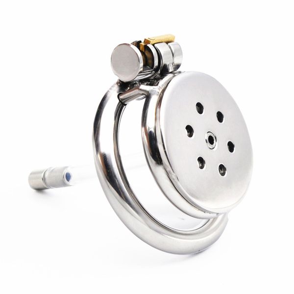 male chastity device stainless steel cock cages with urethral catheter super short dickcage pleasure toys xcxa399-bd
male chastity device stainless steel cock cages with urethral catheter super short dickcage pleasure toys xcxa399-bd