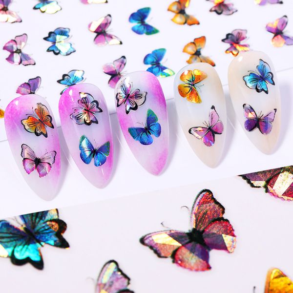 nail art 3d nail sticker butterfly laser decals fairy tales transfer decals beautiful decorations diy design, Black
nail art 3d nail sticker butterfly laser decals fairy tales transfer decals beautiful decorations diy design, Black