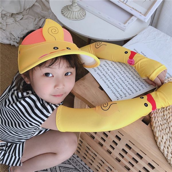 new children's cartoon empty-sunscreen ice sleeve hat set empty-sun hat ice silk sleeve, Blue;gray
new children's cartoon empty-sunscreen ice sleeve hat set empty-sun hat ice silk sleeve, Blue;gray