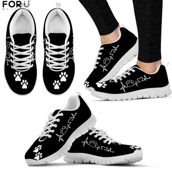 forudesigns fashion cute pets dogs footprints heart love heartbeat print shoes woman women shoes casual sneaker, Black
forudesigns fashion cute pets dogs footprints heart love heartbeat print shoes woman women shoes casual sneaker, Black