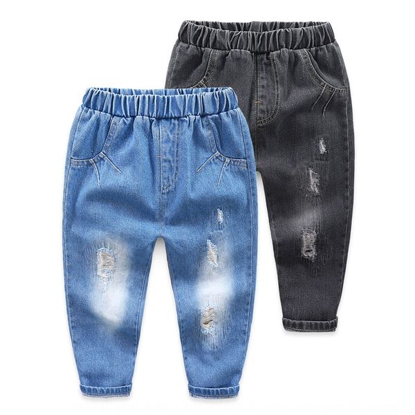 boy's denim trousers 2020 autumn new casual sports jeans sports sweatpants zhong xiao tong baby personality ripped casual pants, Blue
boy's denim trousers 2020 autumn new casual sports jeans sports sweatpants zhong xiao tong baby personality ripped casual pants, Blue