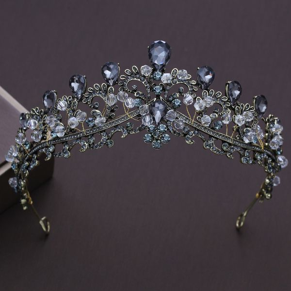 барокко бронзовые черный кристалл люкс диадемы корона rhinestone диадема pageant коронки для невесты ободки свадебные аксессуары для волос m, White;golden
барокко бронзовые черный кристалл люкс диадемы корона rhinestone диадема pageant коронки для невесты ободки свадебные аксессуары для волос m, White;golden