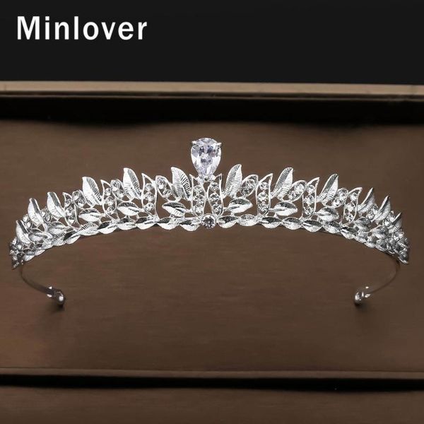 minlover leaves zircon brides crowns tiaras crystal quinceanera pageant diadem wedding hair accessories veil tiaras hg242, Golden;silver
minlover leaves zircon brides crowns tiaras crystal quinceanera pageant diadem wedding hair accessories veil tiaras hg242, Golden;silver