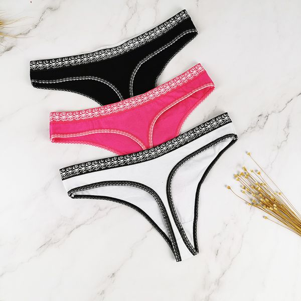 dkert 3pcs/lot women panties 100% cotton underwear lace lingerie breathable thongs g-string briefs, Black;pink
dkert 3pcs/lot women panties 100% cotton underwear lace lingerie breathable thongs g-string briefs, Black;pink
