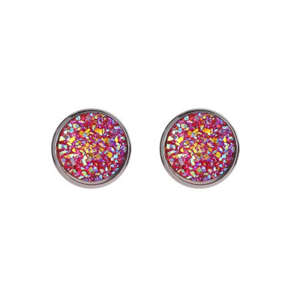 12mm starry sky stud earrings natural stone geometric circular frosted ear studs stainless steel earring jewelry christmas gift, Golden;silver
12mm starry sky stud earrings natural stone geometric circular frosted ear studs stainless steel earring jewelry christmas gift, Golden;silver