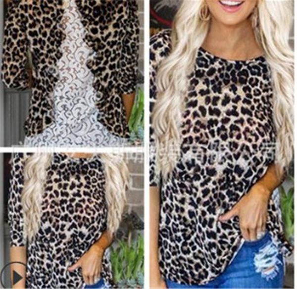 patchwork backless tees regular length long sleeve o neck womens designer leopard tshirts casual lace, White
patchwork backless tees regular length long sleeve o neck womens designer leopard tshirts casual lace, White