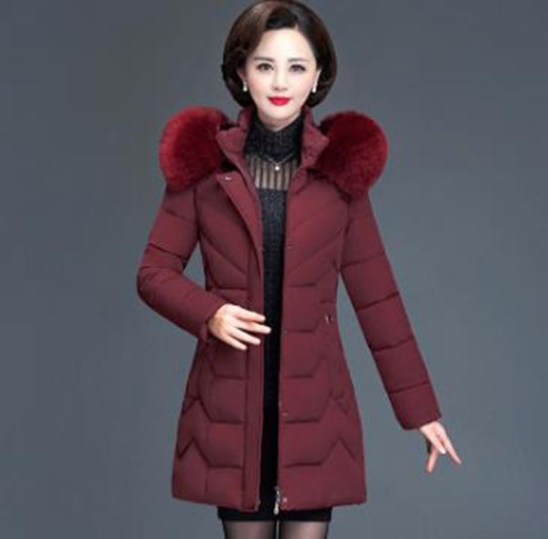 wholesale women's fashion cotton coat new mother's clothing in the long section of thick cotton coat, Black
wholesale women's fashion cotton coat new mother's clothing in the long section of thick cotton coat, Black