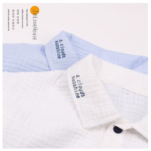 xiaomi wheat children's clothing children's clothing 2020 new korean style cotton gauze baby shirt boys and girls shirt, White;black
xiaomi wheat children's clothing children's clothing 2020 new korean style cotton gauze baby shirt boys and girls shirt, White;black