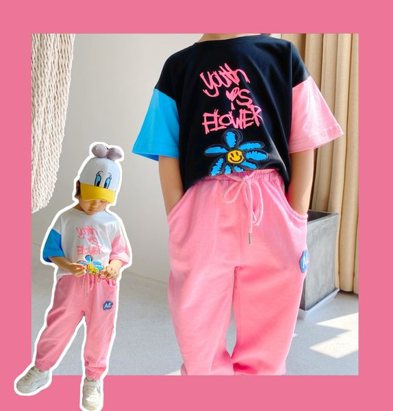2020 summer t-shirt clothing new children's clothing 20098 korean style children's color matching floral short sleeve girl's, Blue
2020 summer t-shirt clothing new children's clothing 20098 korean style children's color matching floral short sleeve girl's, Blue
