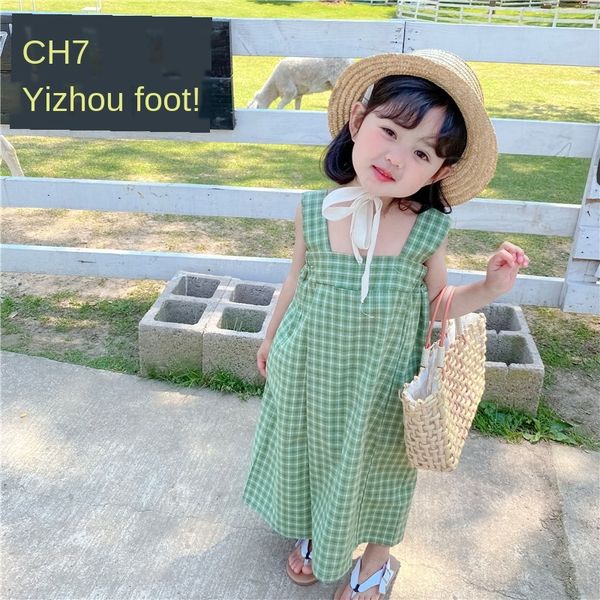 uyltq girls' suspender baby's western style plaid 2020 summer new children's clothing fashionable casual wide- wide leg suspe, Blue
uyltq girls' suspender baby's western style plaid 2020 summer new children's clothing fashionable casual wide- wide leg suspe, Blue