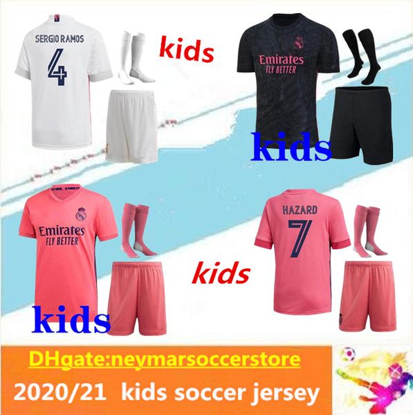 kids 2020 2021 real madrid soccer jersey 2020/21 camiseta de futbol hazard benzema isco modric maillot de foot footbal shirts kits, Black
kids 2020 2021 real madrid soccer jersey 2020/21 camiseta de futbol hazard benzema isco modric maillot de foot footbal shirts kits, Black