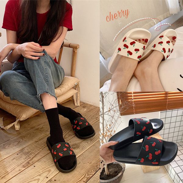 summer women floor flat shoes lovely cherry indoor flip flops female non-slip bathroom home slippers female beach shoes tux196, Black
summer women floor flat shoes lovely cherry indoor flip flops female non-slip bathroom home slippers female beach shoes tux196, Black