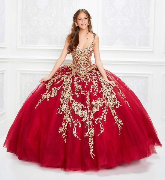 2020 red luxury quinceanera dresses plunging neck gold lace appliqued ball gown girls pageant dress customized sweet 16 dresses prom gown, Black
2020 red luxury quinceanera dresses plunging neck gold lace appliqued ball gown girls pageant dress customized sweet 16 dresses prom gown, Black