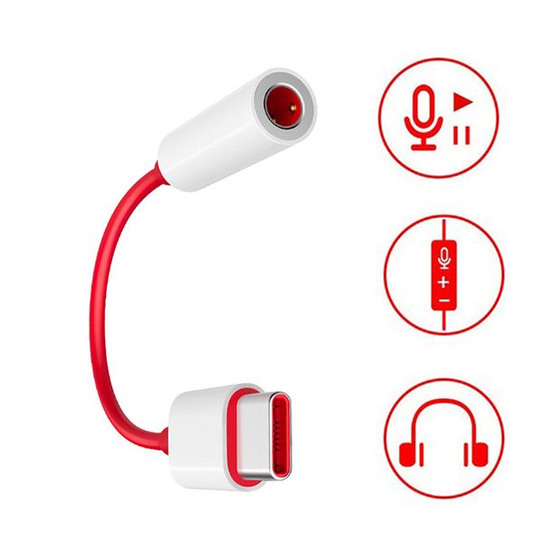 oneplus 7 pro usb-c to 3.5mm earphone jack adapter aux audio convertor for one plus 7 1+6t type-c headset music converter cable
oneplus 7 pro usb-c to 3.5mm earphone jack adapter aux audio convertor for one plus 7 1+6t type-c headset music converter cable