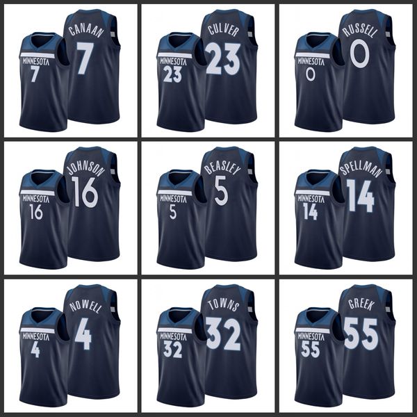 Minnesota Timberwolves Isaiah Canaan Jimmy Butler D'Angelo Russell James Johnson Omari Spellman Men 2019-20 Association Jersey
Minnesota Timberwolves Isaiah Canaan Jimmy Butler D'Angelo Russell James Johnson Omari Spellman Men 2019-20 Association Jersey