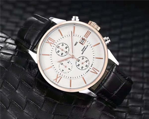 six stitches series luxury mens watches all dial work quartz watch designer watches ts 1853 brand leather strap casual style ing, Slivery;brown
six stitches series luxury mens watches all dial work quartz watch designer watches ts 1853 brand leather strap casual style ing, Slivery;brown