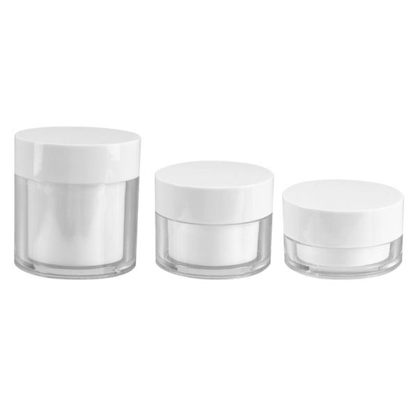 3pcs plastic cream jar cosmetics container jar wild-mouth bottle cream storage container for home travel shop (20g white box whi
3pcs plastic cream jar cosmetics container jar wild-mouth bottle cream storage container for home travel shop (20g white box whi
