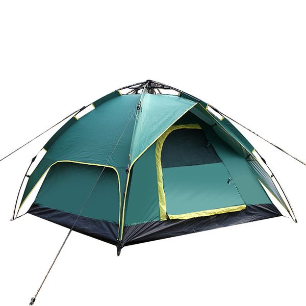 the spring-loaded tent outdoor 3-4 people automatic double camping camping field thickened build su kai tent
the spring-loaded tent outdoor 3-4 people automatic double camping camping field thickened build su kai tent