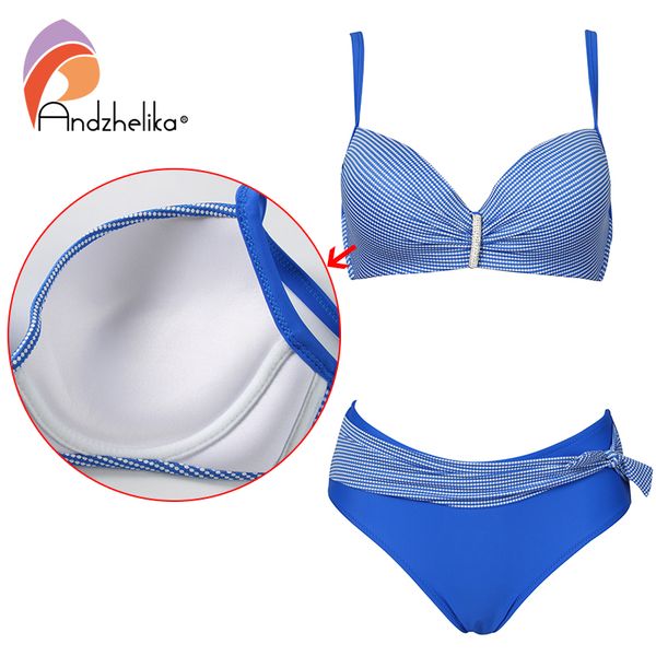 women's swimwear andzhelika swimsuit 2021 women large cup bikini set solid halter dot baching suit beach two piece swim, White;black
women's swimwear andzhelika swimsuit 2021 women large cup bikini set solid halter dot baching suit beach two piece swim, White;black