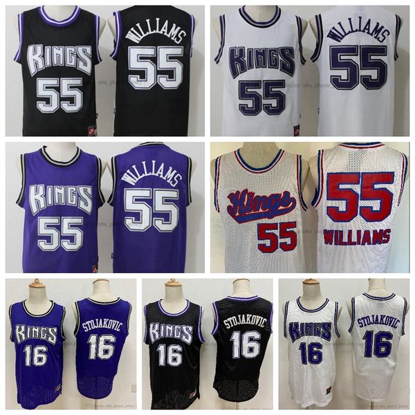 men sacramento kings nba 55 williams 16 stojakovic 2019/20 finished player jersey, Black;red
men sacramento kings nba 55 williams 16 stojakovic 2019/20 finished player jersey, Black;red