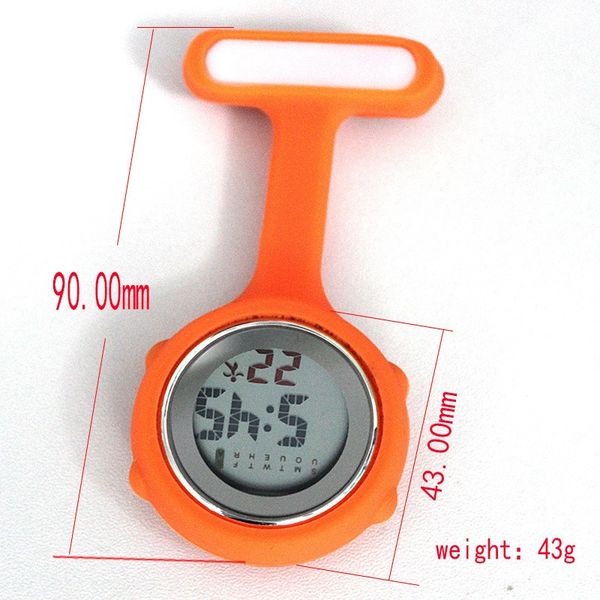 digital silicone display mute electronic luminous nurse silicone pocket watch pocket watchpin nurse hanging watch student portable, Blue
digital silicone display mute electronic luminous nurse silicone pocket watch pocket watchpin nurse hanging watch student portable, Blue