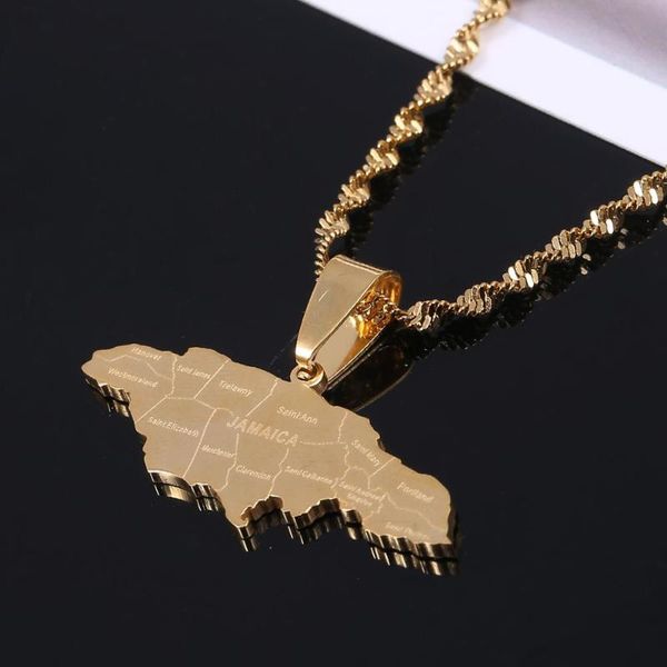stainless steel gold color jamaica pendant necklaces fashion jamaican flag charm jewelry, Silver
stainless steel gold color jamaica pendant necklaces fashion jamaican flag charm jewelry, Silver