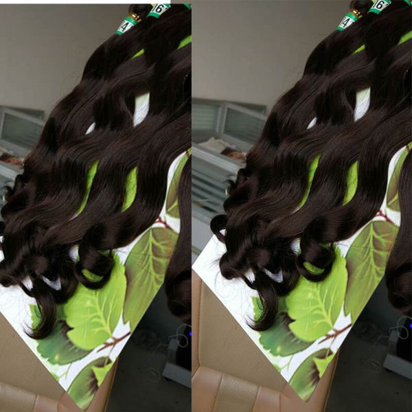 body wave high salsynthetic hair extensions peruvian loose wave hair braiding 8 bulks kinky blended 200 grams weft hair dhgate factory, Black
body wave high salsynthetic hair extensions peruvian loose wave hair braiding 8 bulks kinky blended 200 grams weft hair dhgate factory, Black